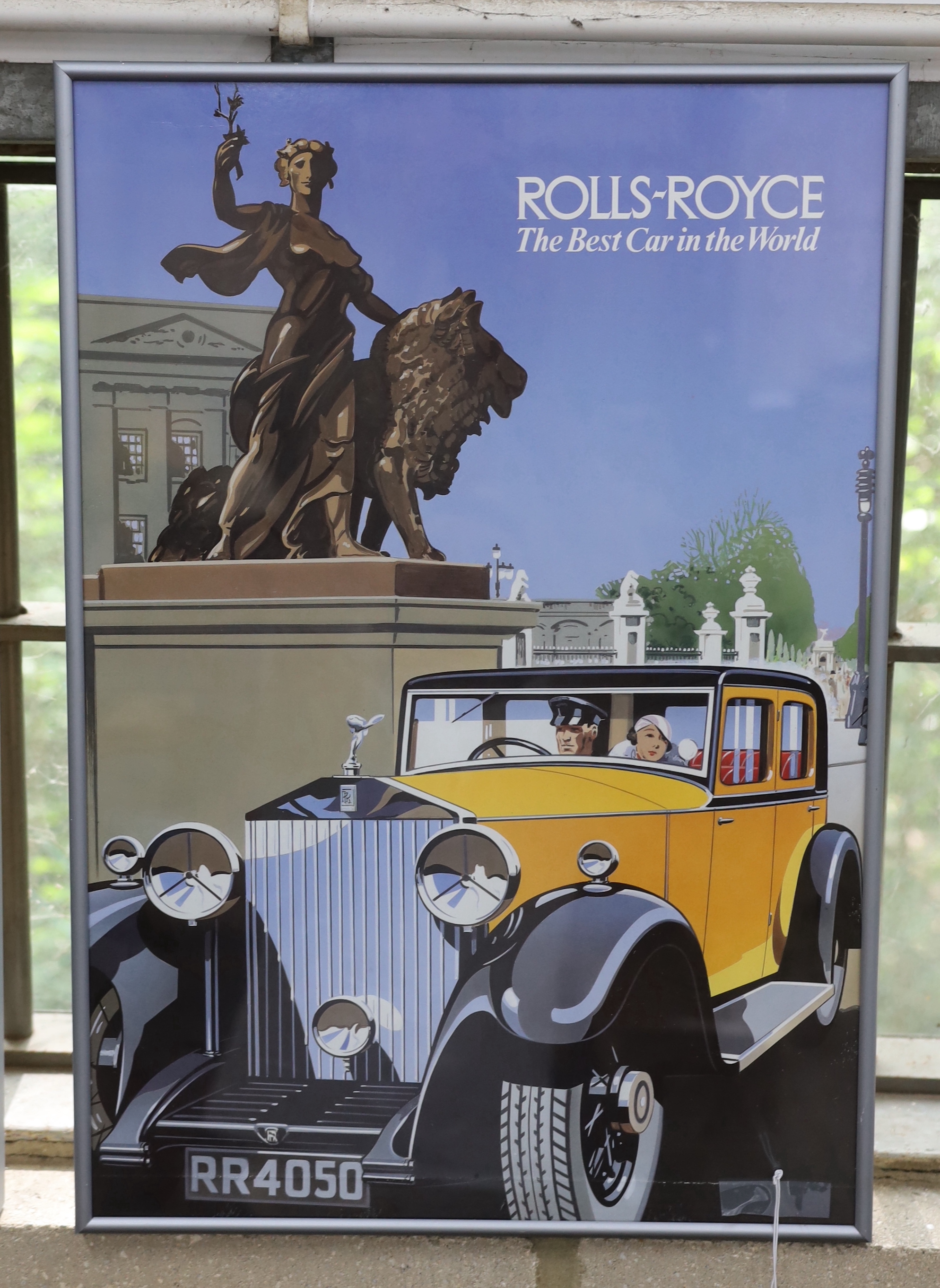 A pair of Rolls Royce prints, larger 61 x 42cm